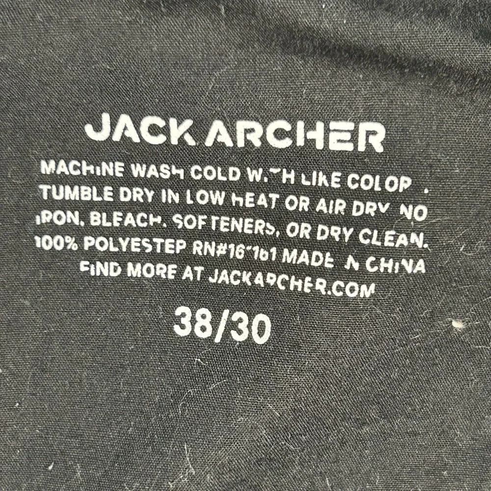 Jack Archer Jetsetter Tech Pant Mens 38x30 Deep Blue  Wrinkle Resist Performance - Picture 14 of 14